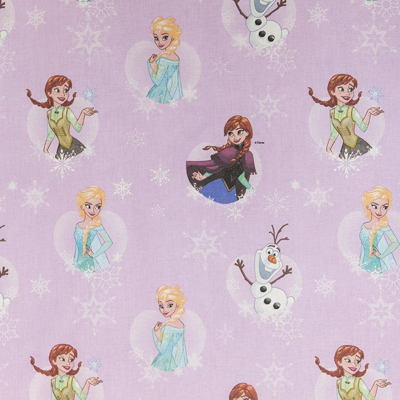 Tela Disney Frozen Malva - Ribes y Casals