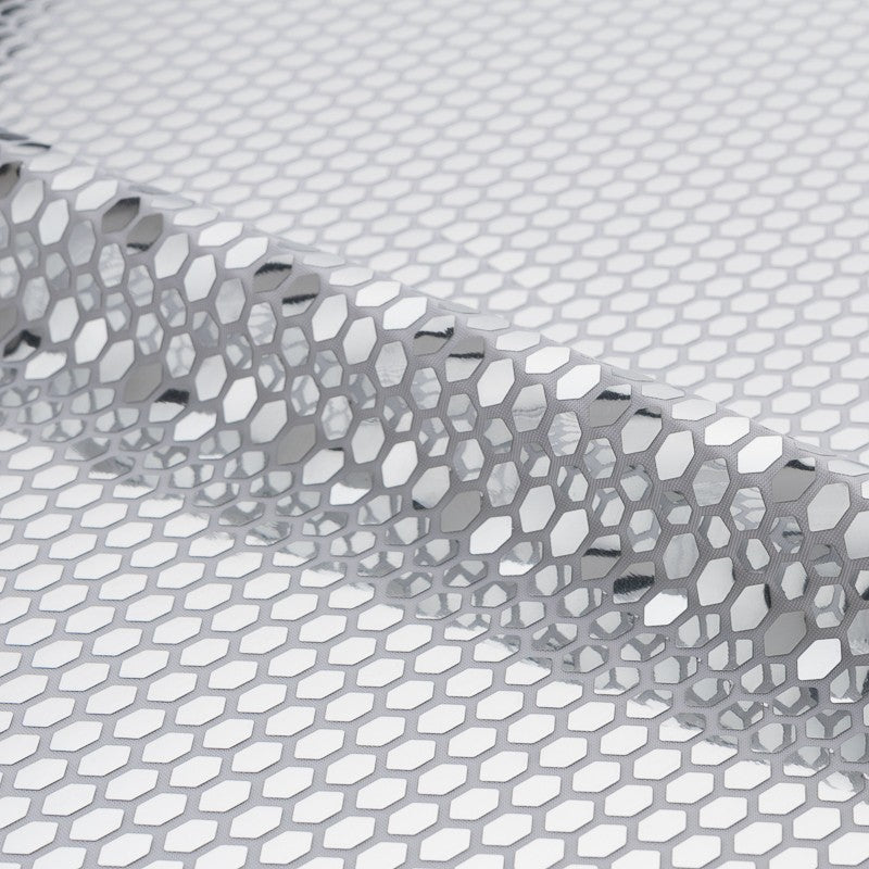 Tela Elástica Espejo Blanca - Ribes y Casals