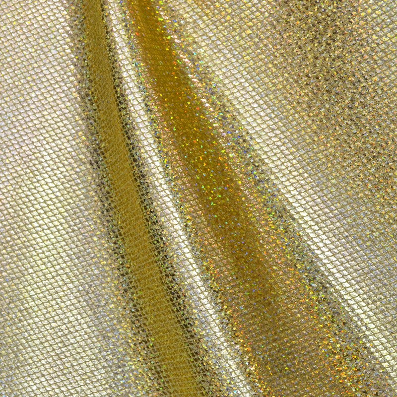 Tela Elástica Hologram Dorada - Ribes y Casals