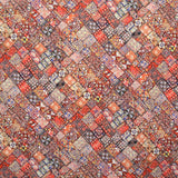 Tela Estampada Algodón Patchwork Roja - Ribes y Casals