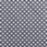 Tela Estampada Cuadro Círculo Azul Marino - Ribes y Casals