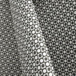 Tela Estampada Cuadro Círculo Beige - Ribes y Casals