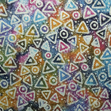 Tela Estampada Tie Dye Signos - Ribes y Casals