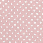 Tela Estrellas Blanca Fondo Rosa Pálido - Ribes y Casals