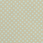 Tela Estrellas Celeste Fondo Beige - Ribes y Casals