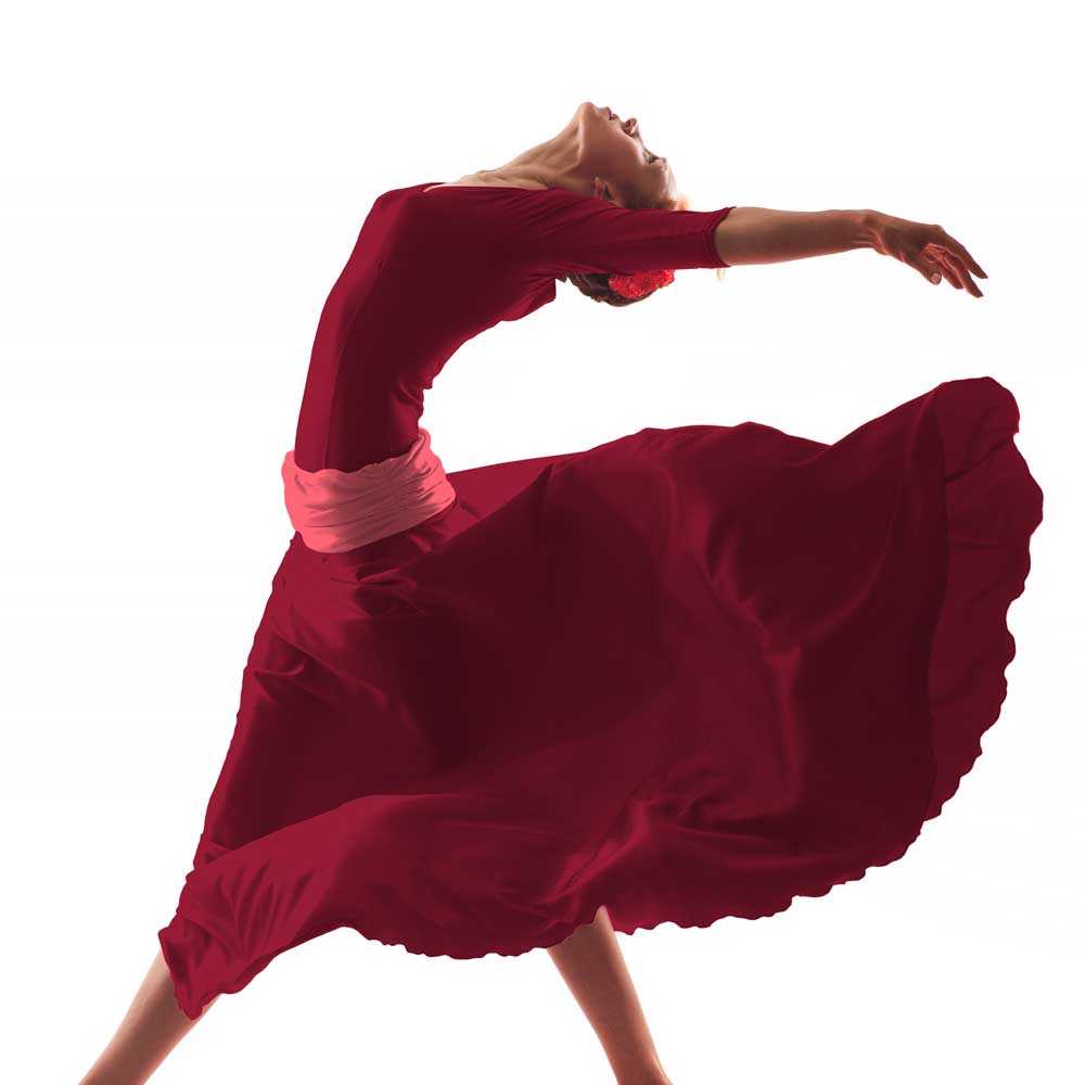 Tela Fama Stretch Granate - Ribes y Casals