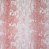 Tela Fantasía Brocado Escamas Coral - Ribes y Casals