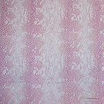 Tela Fantasía Brocado Escamas Rosa - Ribes y Casals
