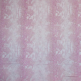 Tela Fantasía Brocado Escamas Rosa - Ribes y Casals