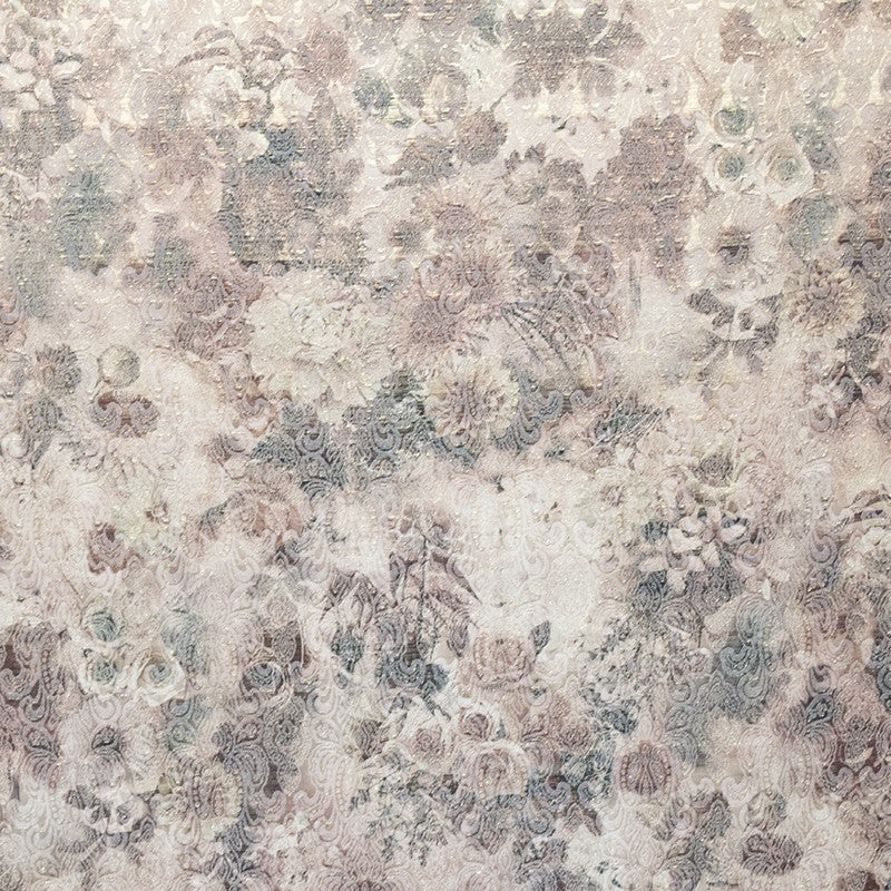 Tela Fantasía Brocado Floral Maquillaje - Ribes y Casals