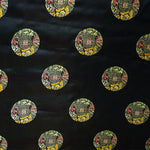 Tela Fantasía Dragón Negra - Ribes y Casals