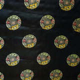 Tela Fantasía Dragón Negra - Ribes y Casals