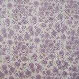 Tela Fantasía Flor Lila - Ribes y Casals