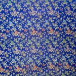 Tela Fantasía Flores Azul Eléctrico - Ribes y Casals