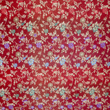 Tela Fantasía Flores Roja - Ribes y Casals