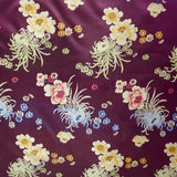 Tela Fantasía Kimono Bourdeos - Ribes y Casals