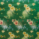 Tela Fantasía Kimono Verde - Ribes y Casals