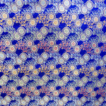 Tela Fantasía Medallas Azul Eléctrico - Ribes y Casals