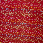 Tela Fantasía Ramas Roja - Ribes y Casals