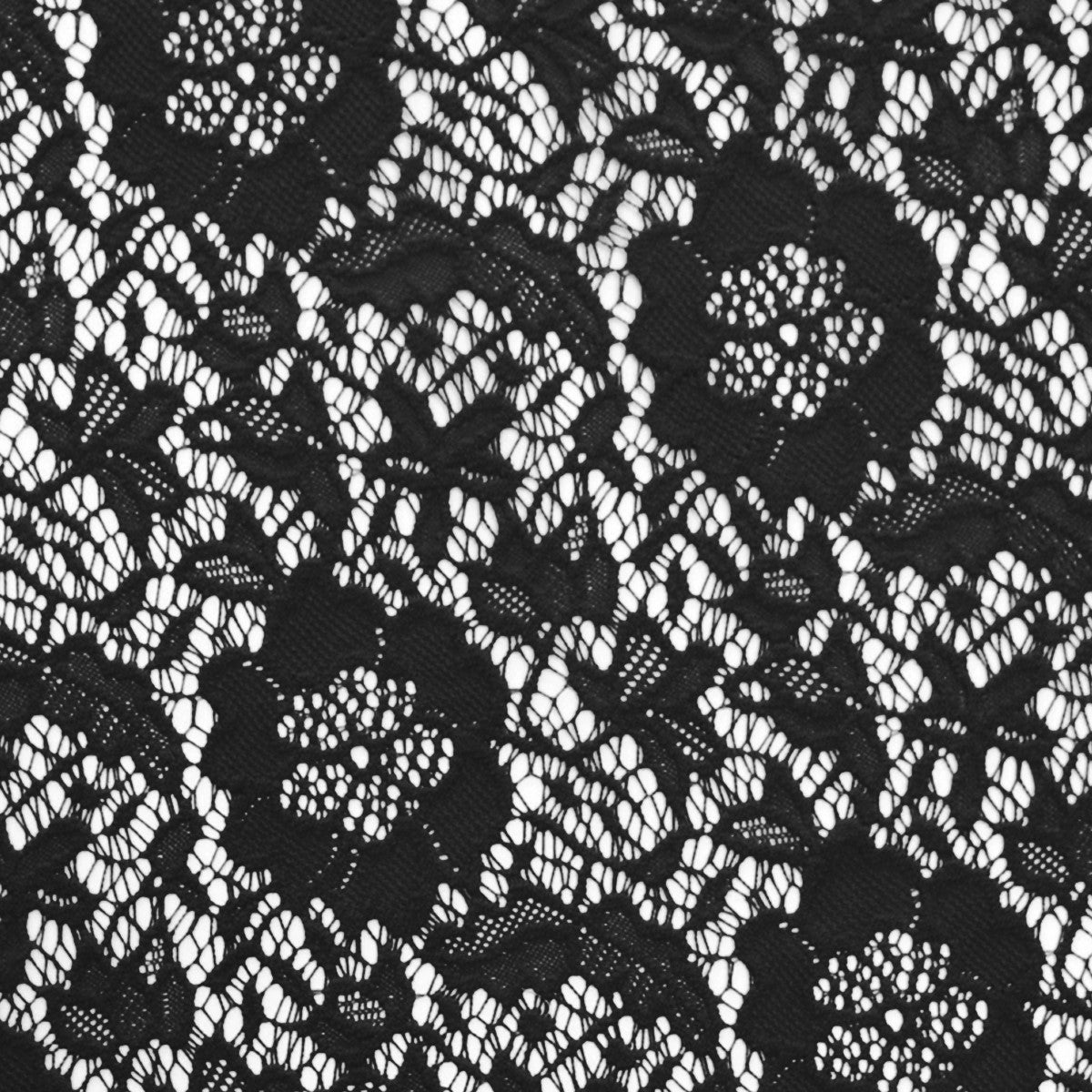 Tela Flamenca Encaje Vintage Negro - Ribes y Casals