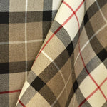 Tela Franela Cuadro Escocés Beige - Ribes y Casals