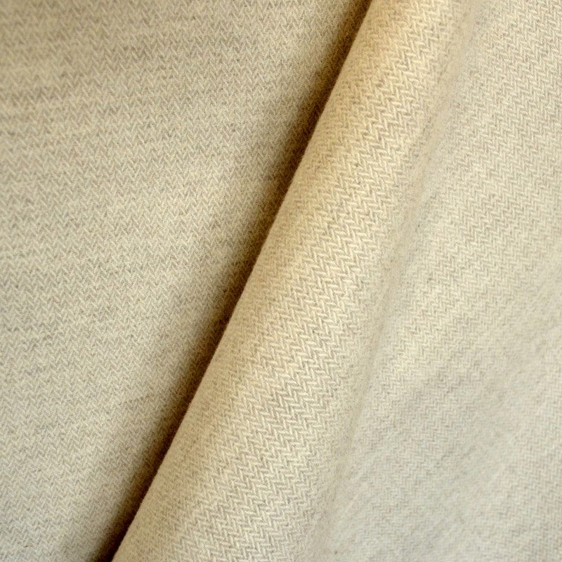 Tela Franela Espiga Beige Claro - Ribes y Casals