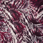 Tela Gasa Estampada Fantasía Fucsia - Ribes y Casals