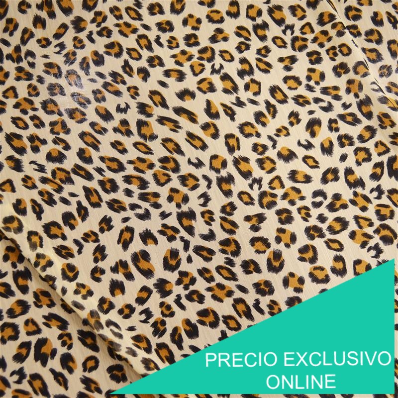 Gasa Leopardo Beige - Ribes y Casals