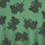 Tela Georgette Estampada Flor Azul Marino - Ribes y Casals