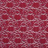 Tela Guipur Margaritas Rojo - Ribes y Casals