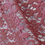 Tela Guipur Margaritas Rosa Palo Fuerte - Ribes y Casals