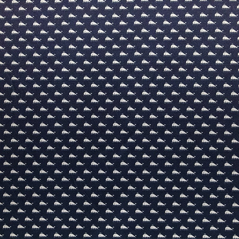 Tela Infantil Ballena Blanca - Ribes y Casals