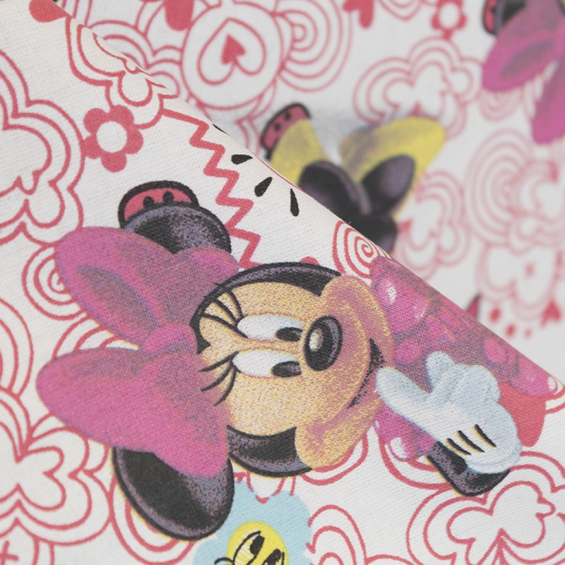 Tela Infantil Fashion Minie Roja - Ribes y Casals