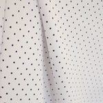 Tela Piqué Lunar Negro 3mm - Ribes y Casals