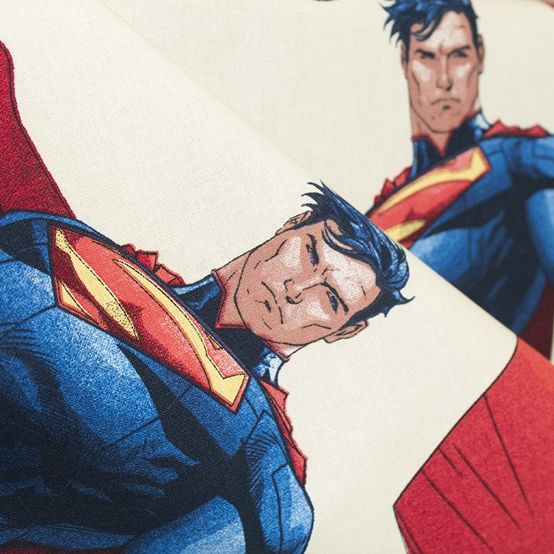 Tela Infantil Superman Cruda - Ribes y Casals