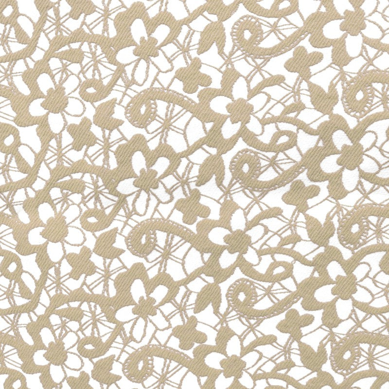 Tela Jacquard Fancy Crudo - Ribes y Casals