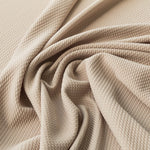 Tela Punto Jacquard Geométrico Beige - Ribes y Casals
