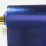 Tela Kraft Text Azul Metal - Ribes y Casals