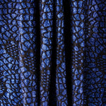 Tela Lamé Araña Azulón - Ribes y Casals