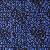 Tela Lamé Araña Azulón - Ribes y Casals