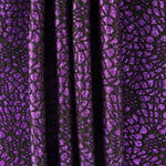 Tela Lamé Araña Morado - Ribes y Casals