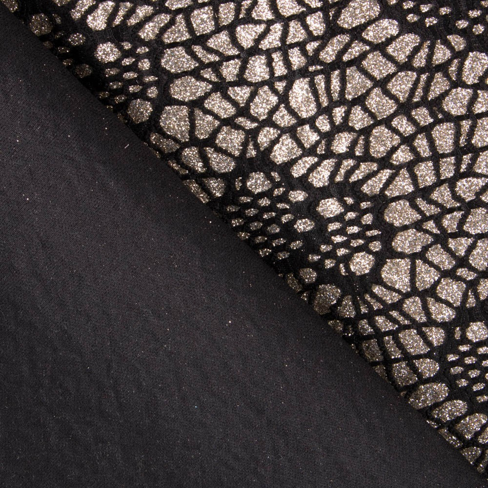 Tela Lamé Araña Plata - Ribes y Casals