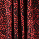 Tela Lamé Araña Rojo - Ribes y Casals