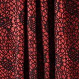 Tela Lamé Araña Rojo - Ribes y Casals