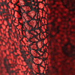 Tela Lamé Araña Rojo - Ribes y Casals