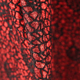 Tela Lamé Araña Rojo - Ribes y Casals