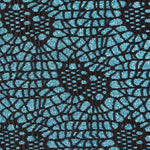 Tela Lamé Araña Turquesa - Ribes y Casals