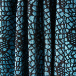 Tela Lamé Araña Turquesa - Ribes y Casals