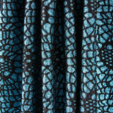 Tela Lamé Araña Turquesa - Ribes y Casals