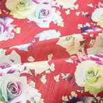 Tela Lamé Cretona Roja - Ribes y Casals